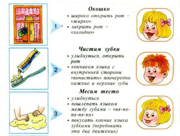 Артикуляционная гимнастика: для детей 3-4 лет