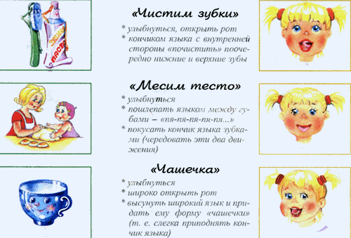 Артикуляционная гимнастика: для детей 3-4 лет
